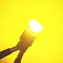 Load image into Gallery viewer, Pair 1156 Amber LED Turn Tail Signal Light Bulb Error Free SMD Silver BRS Bright