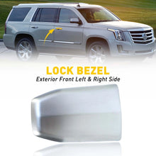 Load image into Gallery viewer, 1-10X 13596115 15-19 Fit Cadillac Escalade Outside Front Door Handle Cap Chrome