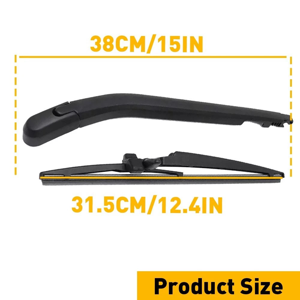 Rear Windshield Wiper with Arm Blade for 2003-2009 Toyota 4Runner Limited 1-Set