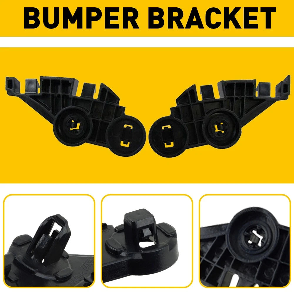 For CHRYSLER 2011-2020 300 Front Brackets Bumper Support Pair L&R Retainer Pair