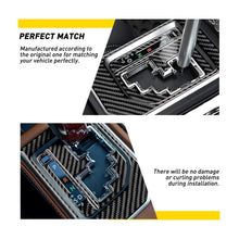 Load image into Gallery viewer, Fit Toyota Tundra 2014-2021 Gear Shift Panel Carbon Fiber Interior Frame Trim 3x