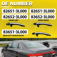 Load image into Gallery viewer, Outside Outer Door Handle Set Front Rear Left Right Fit 2006-2011 Hyundai Azera