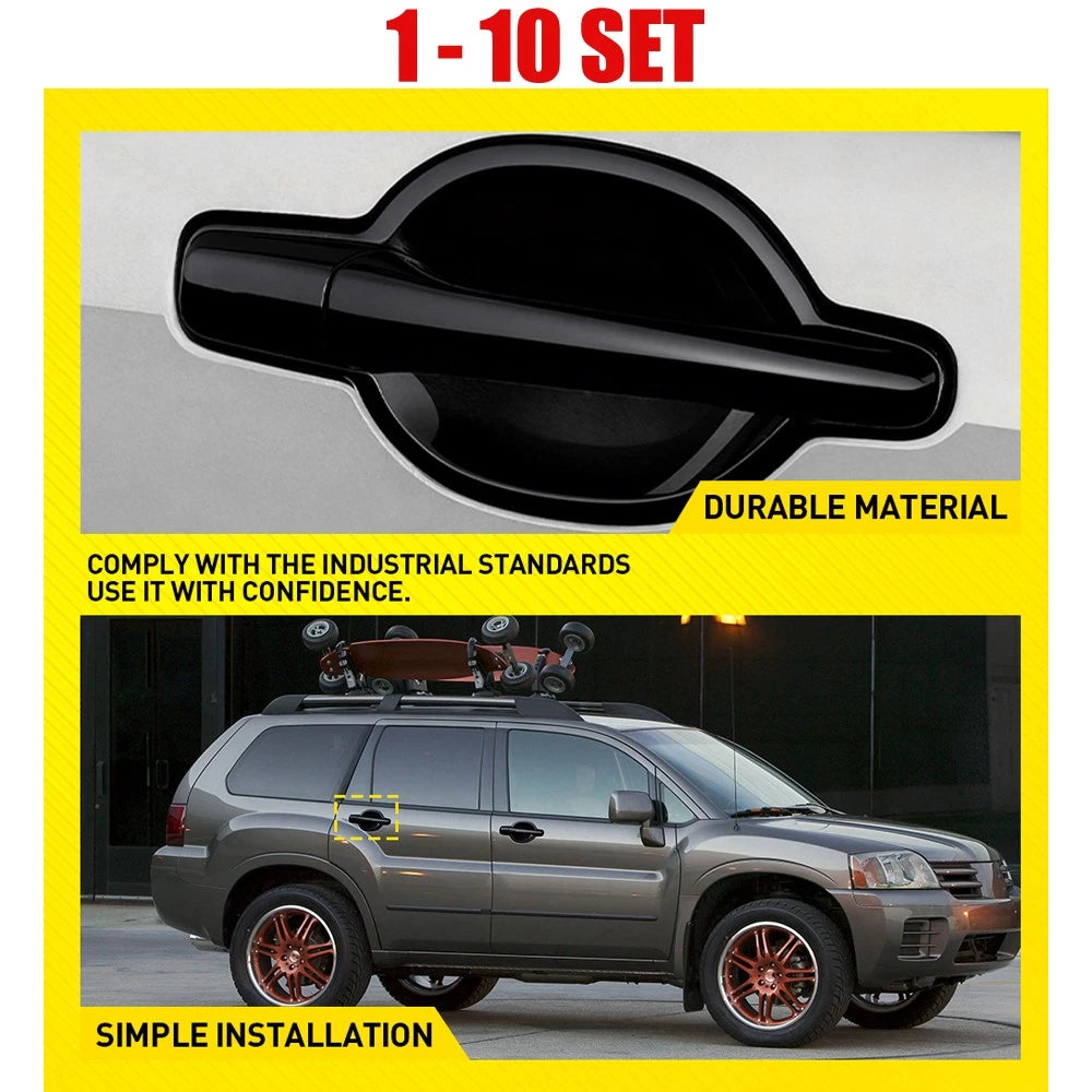 Fit 2004-2011 Mitsubishi Endeavor Exterior Door Handle Rear Passenger Side 1-10X