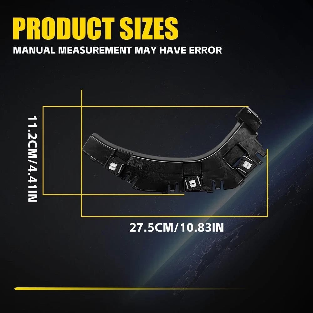 2PCS Rear Left+Right Side Bumper Support Bracket Fit 2008-2021 Dodge Challenger
