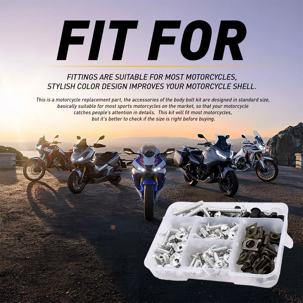 Aluminum Fairing Bolts Kit Screws For Suzuki GSXR600 / GSXR750 / GSXR1000