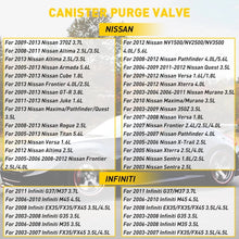 Load image into Gallery viewer, Vapor Canister Black Valve Purge For Infiniti FX35/FX45 03 04 3.5L/4.5L 05 06 07