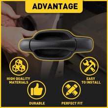 Load image into Gallery viewer, Black Exterior Door For 2004-2012 Chevrolet Canyon Handle Rear Left