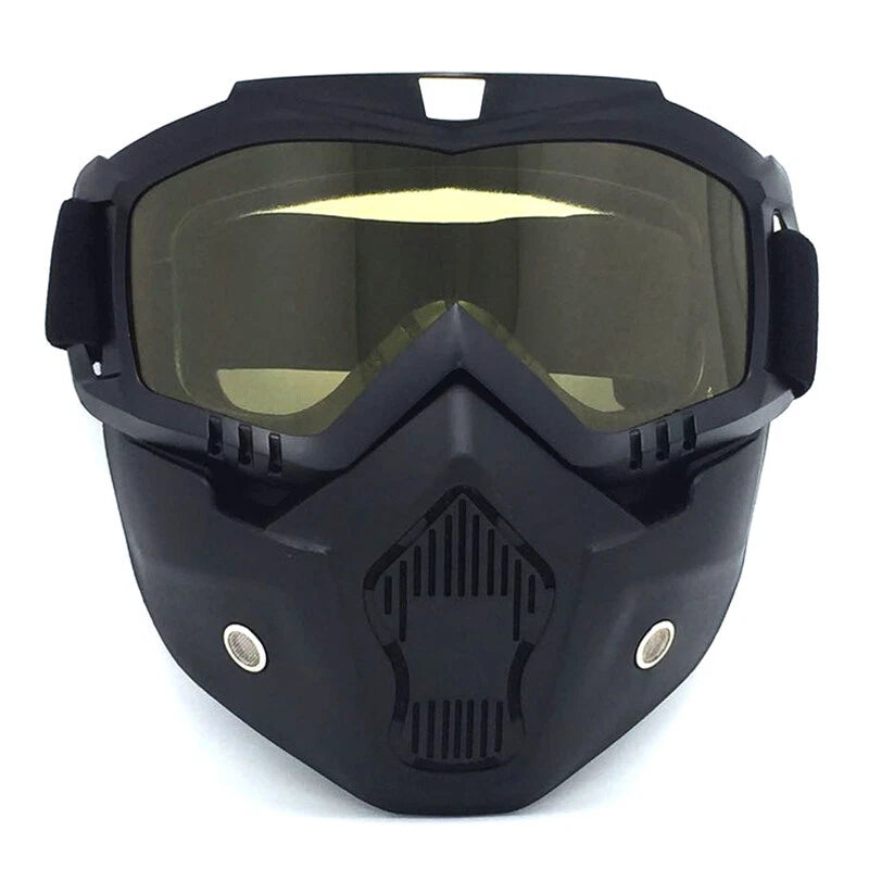 Safety Work Full Face Mask Shield & Goggles, Construction Eye Protection Eyewear