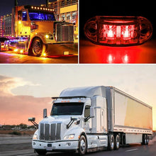 Load image into Gallery viewer, LED 10PCS LIGHTS MARKER CLEARANCE SIDE RED AMBER TRAILER TRUCK RV CARAVAN LIGHT