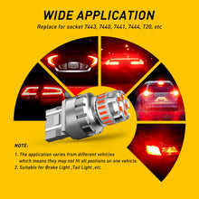 Load image into Gallery viewer, 2x AUXITO Red 7443/7440 LED Turn Signal Parking Light Bulb No Hyper Flash Canbus