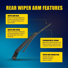Load image into Gallery viewer, Rear Windshield Smear-free Wiper Arm &amp; Blade Fit 2017-2023 JAGUAR F-PACE