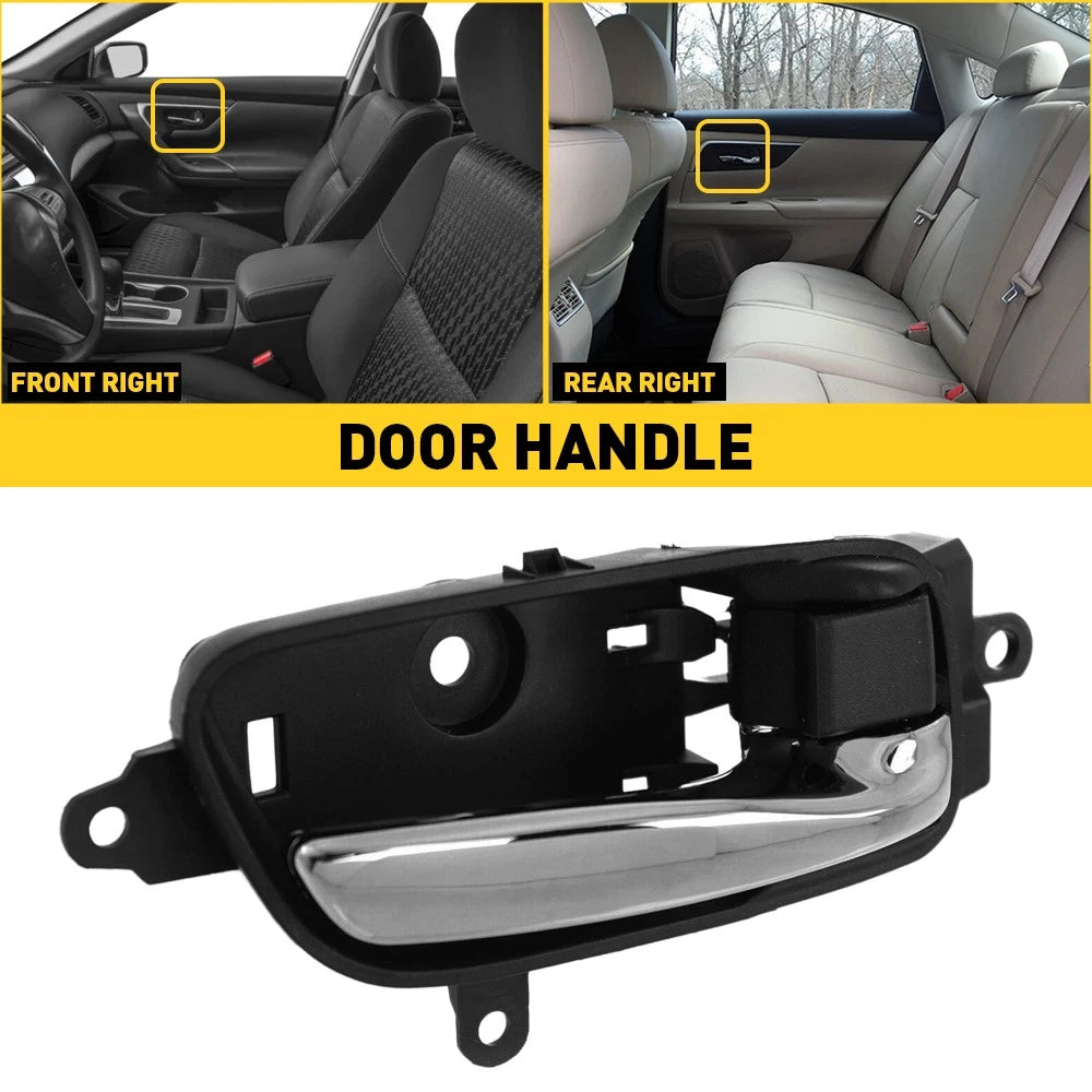 Inside Interior Door Handle Right for Side Nissan 13-18 Pathfinder Altima Titan