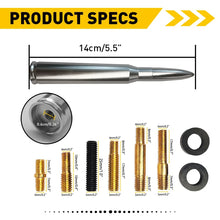 Load image into Gallery viewer, BULLET ANTENNA for DODGE RAM 1500 RAPTOR BRONCO FORD F150 TRUCK 50 CAL CALIBER
