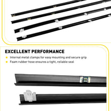 Load image into Gallery viewer, Fit 1984-1989 Toyota 4Runner Replacement Door Window Weatherstrip Seal Trim 4-40