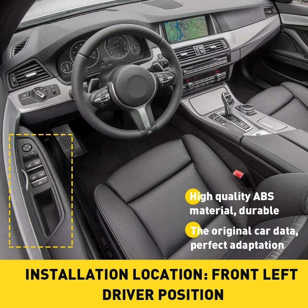 1-10 Door Switch Panel Handle Pull Interior Trim Left for 2010-2016 BMW 5 Series