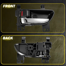 Load image into Gallery viewer, 1PCS Inside Door Handle Black Chrome Driver Side Fit Subaru CROSSTREK 2013-2017