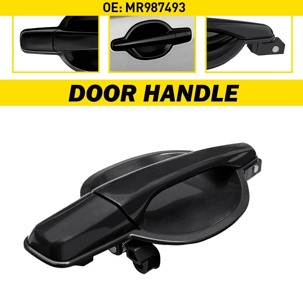 For 2004-2011 Mitsubishi Endeavor 1Pack Driver Side Door Handle Exterior Rear