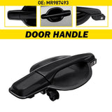For 2004-2011 Mitsubishi Endeavor 1Pack Driver Side Door Handle Exterior Rear