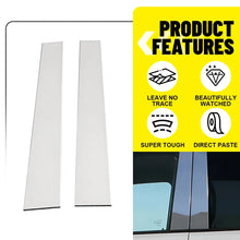 Load image into Gallery viewer, 6PCS Chrome/Black Pillar Posts Window 2004-2015 Door for Nissan Titan Crew Cab