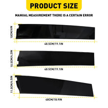 Load image into Gallery viewer, Door Molding Window Trim Glossy Black For Chevy Tahoe GMC Yukon Suburban 2015-18