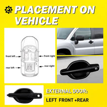 Load image into Gallery viewer, Outside Door Handle Black For 2004-2011 Mitsubishi Endeavor Front&amp;Rear Left 2-2X