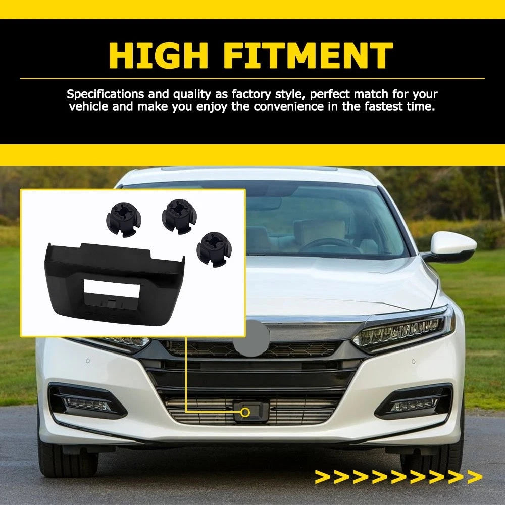 1-10Set for Accord Honda 2018-2019 Distance Sensor Cover+Milliwave Radar Clip