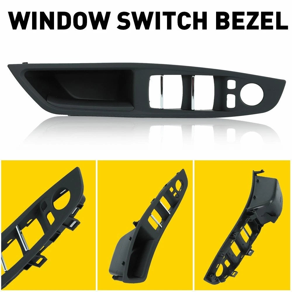 1-10 Door Switch Panel Handle Pull Interior Trim Left for 2010-2016 BMW 5 Series