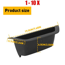 1-10PCS Inner Handle Fit Door Interior Pull Trim Black F25 BMW & X3 X4 F26 11-17