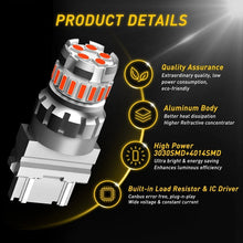 Load image into Gallery viewer, 2-20PCS LED Turn Signal Red Light Bulb Hyper Flash 3157,3156,3056,3456,4156,3057