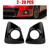 2-20X Front Left Right Fog Light Lamp Bezel Cover for 2014-2016 Toyota Corolla S