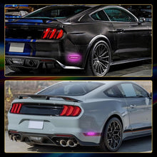 Load image into Gallery viewer, 2x Rear Bumper LED Side Marker Light for 2015-2023 Ford Mustang Pink Purple Lamp