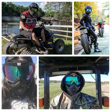 Load image into Gallery viewer, Safety Work Full Face Mask Shield &amp; Goggles, Construction Eye Protection Eyewear