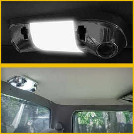 or F150 Bronco Fit Ford Overhead 80-96 250 Ceiling Light Dome Bulb White Cover