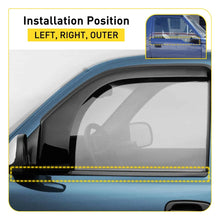 Load image into Gallery viewer, For 1989-1998 Chevrolet Tracker Door Window Weather Sealing Belt Strip Trim Pair