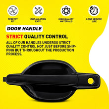 Load image into Gallery viewer, Outside Exterior Door Handle Front Rear Black Textured For 2004-2011 Endeavor