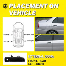 Load image into Gallery viewer, 4-40 Front Rear Left Right Exterior Door Handles for Mitsubishi Mirage 1997-2002
