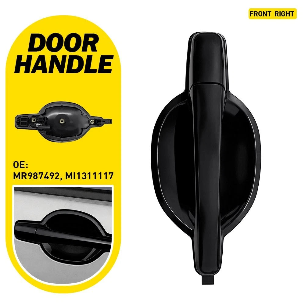 1PCS Exterior Door Handle Fit 2004-2011 Mitsubishi Endeavor Front Passenger Side