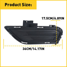 Load image into Gallery viewer, Front Bumper Fog Insert Left+Right Light Fit Cover For 2013-2016 Ford Fusion