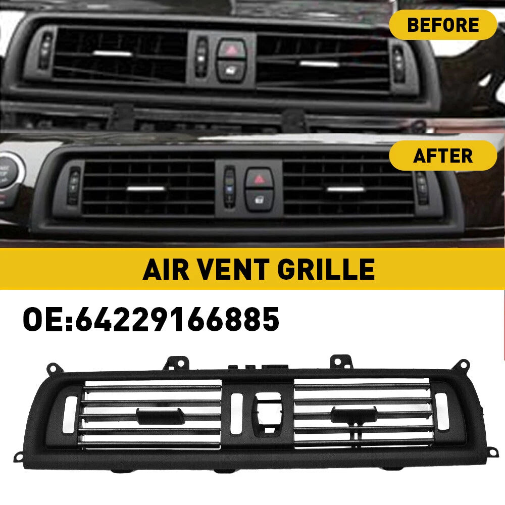 Front Air Dash Center Vent AC Grille BMW for F10 F11 520i 528i 535i 64229166885
