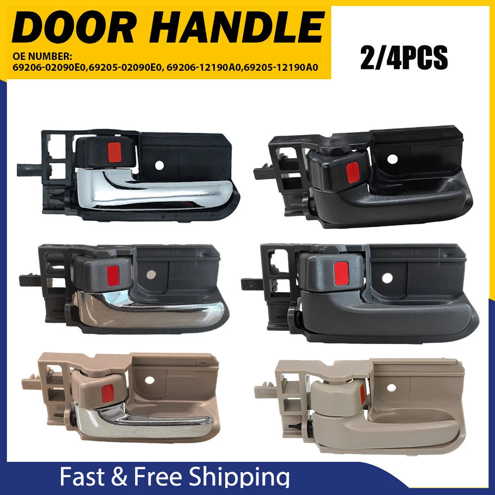 Car Interior Door Handle Inside Right&Left for Toyota 2003-2008 Corolla 2/4PCS