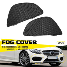 Load image into Gallery viewer, Front Left Right Bumper Fog Light Cover Grille for Mercedes Benz C300 2015-2018