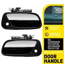 Load image into Gallery viewer, 1/2 Left/Right Exterior Door Handle Front Chrome Black for Toyota T100 1993-1998