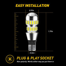 Load image into Gallery viewer, 2-20X AUXITO 921 912 LED Reverse Back up Light Bulb 3000LM 6000K Super White T15