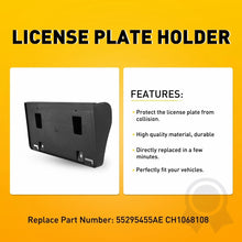 Load image into Gallery viewer, License Frame Plate Bracket Front Holder 1997-2001 Dodge Ram for 1500 Laramie,ST