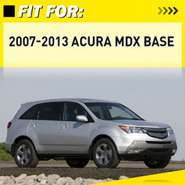 Chrome ABS 2-20X Door Handle Outer Front+Rear for 2007-2013 Acura MDX Base Left
