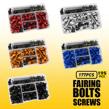 Load image into Gallery viewer, Aluminum Fairing Bolts Kit Screws For Suzuki GSXR600 / GSXR750 / GSXR1000