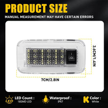 Load image into Gallery viewer, 1PCS For 2018-on LEXUS 2021-on Toyota Rear Tailgate Cargo Dome LED Light 18SMD