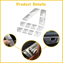 Load image into Gallery viewer, Door Lock Unlock Switch Seat Button Cover for Sticker Set Mercedes-Benz W204 CLA