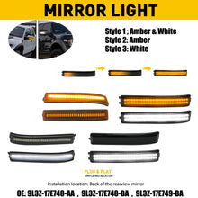Load image into Gallery viewer, Sequential LED Blinker Side Mirror Amber Light for 2009-2014 F-150 White Ford