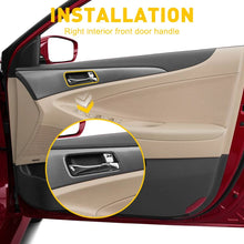 Load image into Gallery viewer, Chrome Front Rear or Passenger Interior Handle Door Fit 2011-2015 Hyundai Sonata